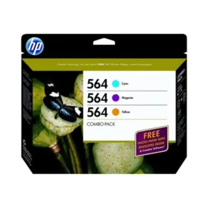 HP 564 - 3-pack - yellow, cyan, magenta - original - ink cartridge - for Deskjet 35XX; Photosmart 5522, 55XX B111, 7510 C311, 75XX, Premium C310, Premium Fax C410