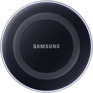 Samsung Qi Certified Wireless Charging Pad with 2A Wall Charger- Supports wireless charging on Qi compatible smartphones including the Samsung Galaxy S8, S8+, Note 8, Apple iPhone 8, and 8 Plus (US Version) - Black Sapphire