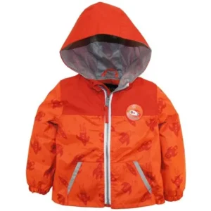 iXtreme Newborn Boys Spacecraft Jacket Mesh Lined Windbreaker Hooded Spring Coat