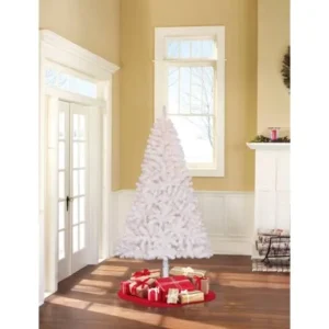 Holiday Time 6.5ft Madison Wht Artificial Tree - Clr
