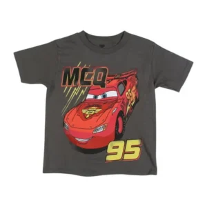 Disney Pixar Cars "MCQ 95" Boys' Juvy Short Sleeve Graphic Tee T-Shirt