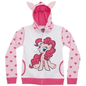 My Little Pony - Pinkie Pie Front Girls Youth Costume Zip Hoodie