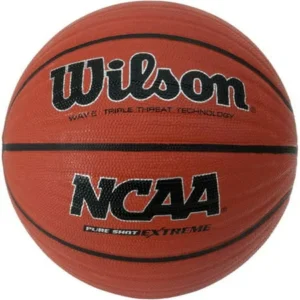 Wilson Pure Shot Extreme 28.5" Basketball Wave Triple Threat Technology Brown