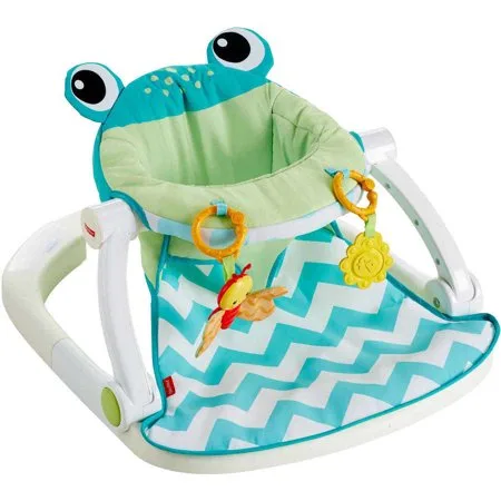 Fisher Price Sit-Me-Up Floor Seat, Citrus Frog