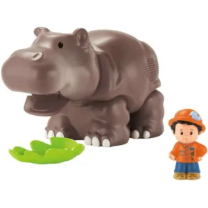 Little People Hippo with Zookeeper Figure
