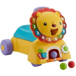 Fisher-Price 3-in-1 Sit, Stride & Ride Interactive Lion