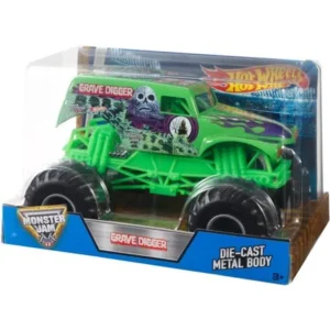 Monster Jam Hot Wheels Grave Digger Car Play Vehicles