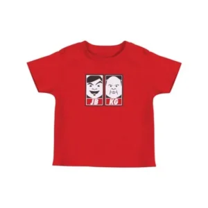 Tenacious D Little Boys' Baby Obey Childrens T-shirt 2T Red