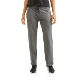 Athletic Works Women's Athleisure Knit Pant Available in Regular and Petite