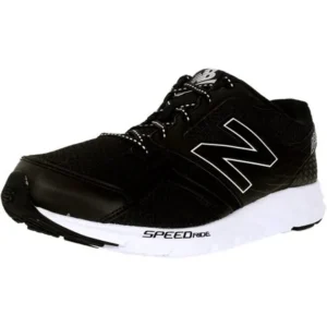 New Balance Men's M490Ln3 Black/White Ankle-High Tennis Shoe - 10.5W