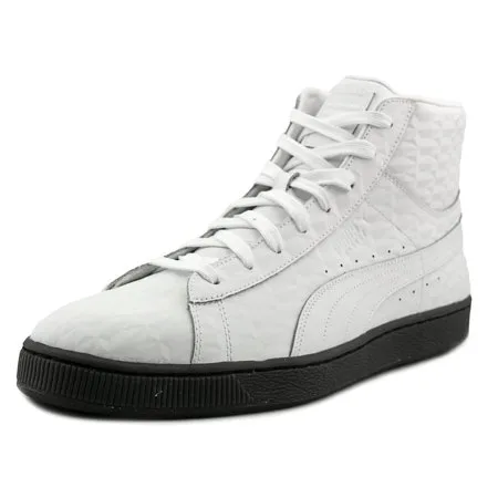 Puma Basket Classic Mid Men Round Toe Sneakers Shoes