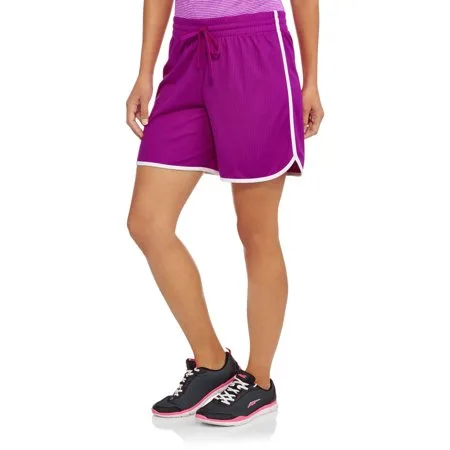 Women's Active Long Mesh Basketball Shorts