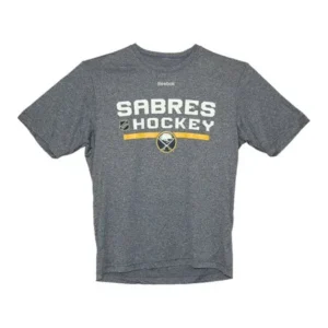 Buffalo Sabres Short Sleeve Athletic Navy Center Ice Rush T-Shirt