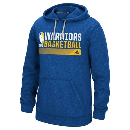 "Golden State Warriors Adidas NBA ""Icon Status"" Men's Climawarm Hooded Sweatshirt"