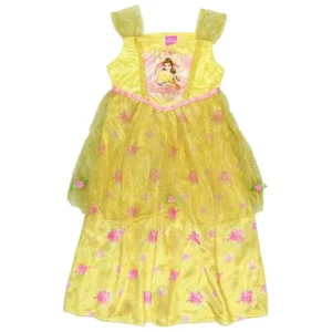 Disney Princess Belle Girls Fantasy Nightgown Beauty and the Beast