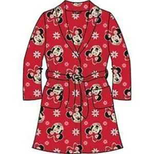 Disney Minnie Mouse Baby Girls Toddler Bathrobe Robe Pajamas (2t)