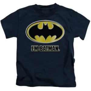 Batman - Im Batman - Juvenile Short Sleeve Shirt - 7