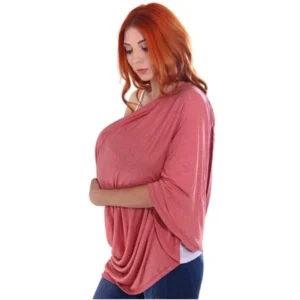 Simplicity Organic Baby 100% Cotton Nursing Scarf & Breastfeeding Cover,red