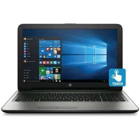 HP 15-ay041wm 15.6" Silver Fusion Laptop, Touch Screen, Windows 10, Intel Core i3-6100U Processor, 8GB Memory, 1TB Hard Drive
