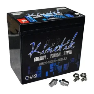 Kinetik 40924 HC BLU Series Battery Power Cells for the Ultimate Car Audio Experience (HC1400, 1,400W, 40A-Hour Capacity, 12V)