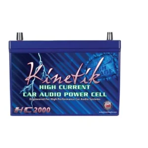 Kinetik 40927 HC BLU Series Battery Power Cells for the Ultimate Car Audio Experience (HC2000, 2,000W, 90A-Hour Capacity, 12V)
