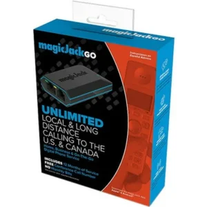 magicJack GO Digital Phone Service (Includes 12 Months of Service)