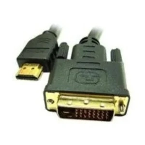 Link Depot Male Gold Plated DVI-D Dual Link to High Speed HDMI Cable 1/2/3/5 meters