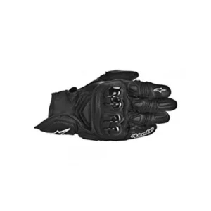 Alpinestars GPX Leather Gloves , Gender: Mens/Unisex, Distinct Name: Black, P...