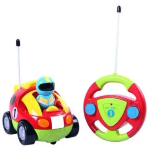Cartoon R/C Race Car Radio Control Toy for Toddlers by Liberty Imports (ENGLISH Packaging)
