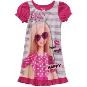 Barbie Girls' Gown, Pink, Size: 2T