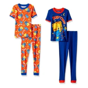 Daniel Tiger Toddler Boys' 4pc Cotton Sleepwear Set