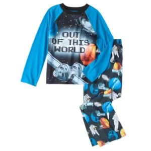 Komar Boys' Kids Space 4D+ 2pc Pajama Set