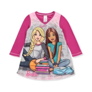 Barbie Little Girls' L/S Nightgown (Sizes 4 - 6X)
