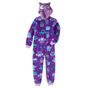 Komar Kids Girls' Hooded Owl Blanket Sleeper