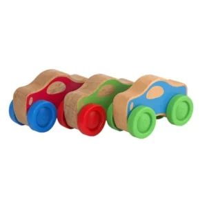 Melissa & Doug Stacking Cars Wooden Baby Toy