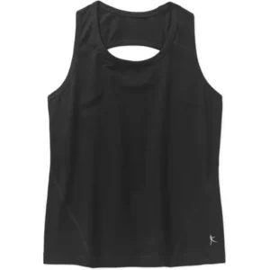 Danskin Now Girls' Dri-More Racerback Tank With Keyhole, Sizes 4-16