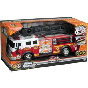 Road Rippers 14" Rush and Rescue Hook and Ladder Fire Truck