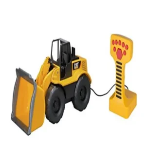 Toy State Caterpillar Construction Machines Light and Sound Job Site Machine Wheel Loader (Styles May Vary)