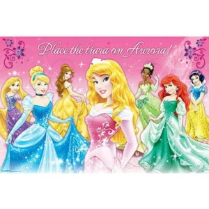 Disney Princess 'Sparkle and Shine' Party Game Poster (1ct)