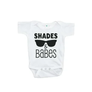 Custom Party Shop Baby Boy's Shades & Babes Summer Onepiece - 6-12 Month Onepiece