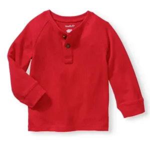 Baby Toddler Boys' Long Sleeve Thermal Henley