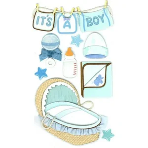 Jolee's Boutique Dimensional Stickers, Baby Boy