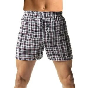 Big Men's 3 Pack Woven Boxer