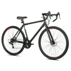 Kent Nazz Gravel Road Bike, Black, 700C Wheels