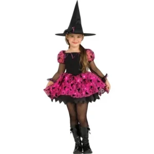 Morris Costumes Childrens Girls Witch Twinkle Skirt Dress Purple 8-10, Style RU883156MD