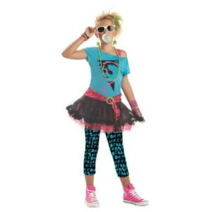 '80s Valley Girl Tween Halloween Costume