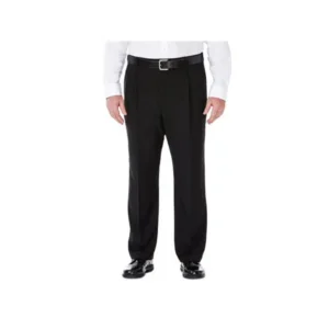 Men's Big & Tall E-CLO Stria Pleat Front Dress Pant Classic Fit HD90219