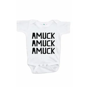 7 ate 9 Apparel Kids Amuck Halloween Onepiece 3-6 Months Black