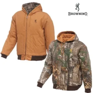 Classic Insulated Reversible Jacket (XL)-Brown/RTAP