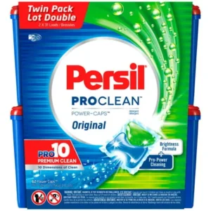 Persil ProClean Power-Caps Laundry Detergent, Original, 62 Count